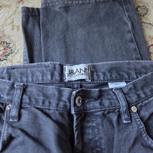 Dolce & Gabbana Gray Men’s Relaxed Jeans - Picture 3 of 8